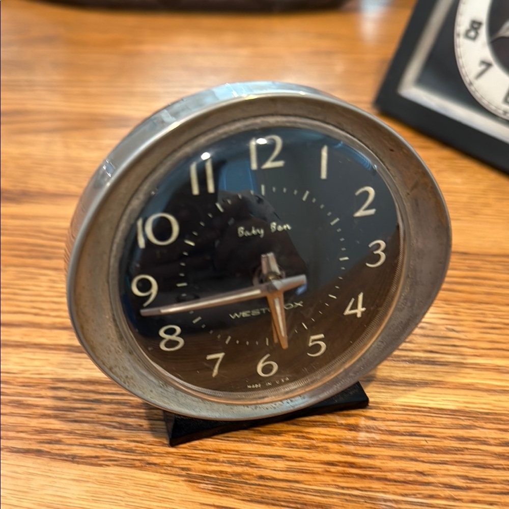 Baby Ben Westclock vintage alarm clock from late 1950’s